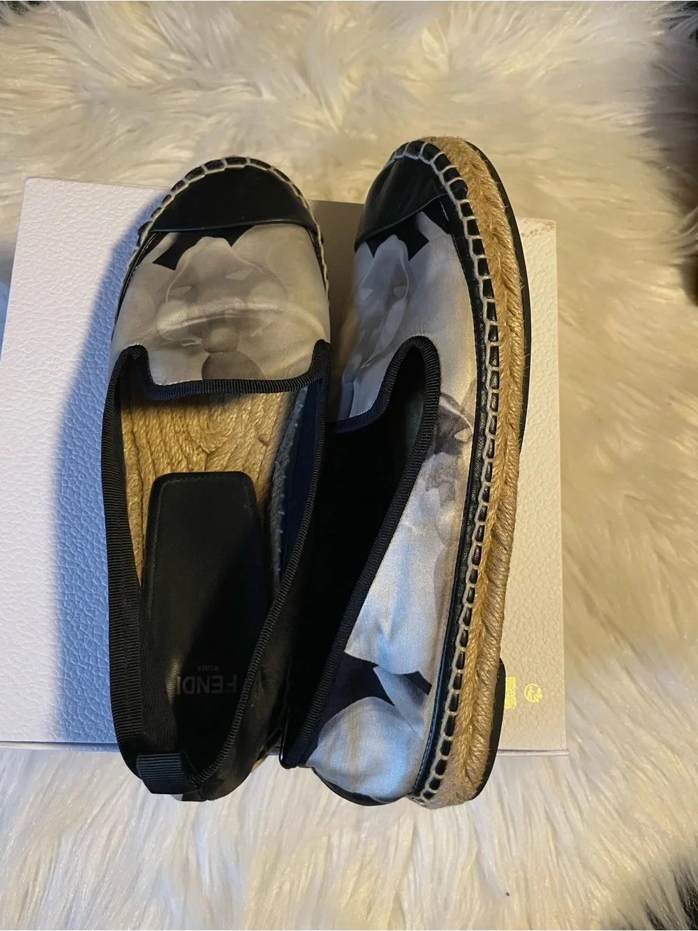 Fendi espadrille flats